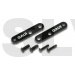 212301 Canopy Post Stiffener (Alu black anodized) GAUI X2